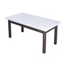 Журнальный столик прямоугольный Solarius 75x130x46 см белый 601-10534