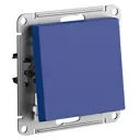 Переключатель перекрестный встраиваемый Systeme electric AtlasDesign ATN001171 1 клавиша цвет синий