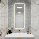 Зеркало со встроенной подсветкой One mirror 12050зсх 50x120 см