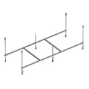 Каркас для ванны Am.pm X-Joy W88A-170-070W-R 170x70