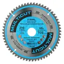 Диск пильный Diamond Industrial MultiCut 60Т 210x30x2.60 мм