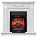 Каминокомплект Realflame Dominica с очагом Majestic Lux BL 1500Вт белый матовый