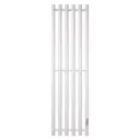 Полотенцесушитель электрический Primoclima Sol R E White 330x1200 мм 159 Вт с терморегулятором I-образный цвет белый матовый