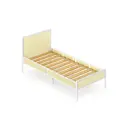 Кровать Solarius kr80loft-van-white 85 x 90 x 206 см сосна цвет ванильный, белый