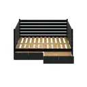 Кровать Solarius Tahta-spin160-180ser-2yash 170 x 101 x 190 см сосна цвет серый