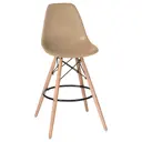 Барный стул Dobrin DSW Bar LMZL 56x108x56 см полипропилен цвет бежевый