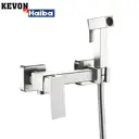 Набор для гигиенического душа KEVON KV99148 со смесителем цвет хром
