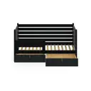 Кровать Solarius Det-spin70-140ser-orto-2yash 80 x 101 x 150 см сосна цвет серый