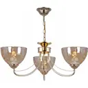 Люстра подвесная Reluce Нет 06641-0.4-03 3 лампа 6 м² цвет золото