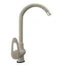 Смеситель для кухни Maunfeld MFQT-6BG поворотный излив 26.3 см цвет бежевый