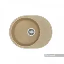 Мойка для кухни Aquaton Чезана 56.8x43.7 см глубина чаши 170 см искусственный камень цвет бежевый