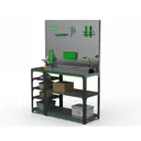 Стол-верстак Metalex Kit 204112 950x1300x400 мм, максимальная нагрузка до 260 кг