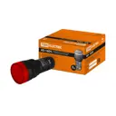 Лампа Tdm electric AD-16DSLEDматрица D16 мм красный 12 В AC/DC