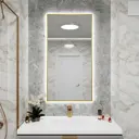 Зеркало со встроенной подсветкой One mirror 13060зсх 60x130 см