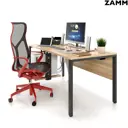 Письменный стол 28491.70x120:CC.25/05-01 Zamm Формат PRO 120x74x70 см Металл цвет бежевый