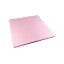 Столешница SOLARIUS 50x50 см Массив сосны цвет розовый