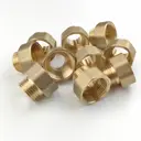 Переходник Профитт 3/4"x1/2" ВР-НР латунь 10 шт