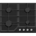 Газовая варочная панель Darina ER4 BGM341 12 B 61 см 4 конфорки цвет черный 539298