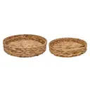 Поднос 26x35 см Natural house SET(Shan01-02) гиацинт цвет бежевый