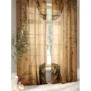 Тюль Helga Базовая коллекция HH970022 на шторной ленте 260x150 см цвет бежевый