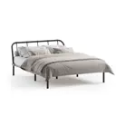 Кровать Квадрат Мира 160x84.30x200 см металл цвет черный