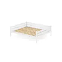 Кровать Solarius Tahta140-190bel 150 x 63 x 200 см Сосна цвет белый