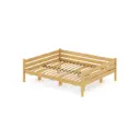 Кровать Solarius Tahta120-180-orto 130 x 63 x 190 см сосна цвет бежевый