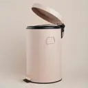Ведро мусорное STOLZ 9923259 12л. с доводчиком крышки, персиковый