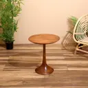 Журнальный столик круглый Сима-ленд 45x45x52 см коричневый