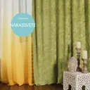 Штора блэкаут на шторной ленте Moroshka Narassvete 940-207-01, 260x140 см, цвет зеленый