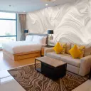 Фотообои флизелиновые Urban Style 3D Ветер крем UST9639, 600x270 см
