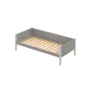 Кровать Solarius tahta-obiv-rs15-80-200plat Тахта односпальная Классика 90 x 63 x 210 см двп цвет светло-серый/платиновый
