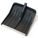 Лопата для уборки снега Полипласт 30 см x 42 см пластик без черенка