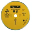 Диск алмазный по керамике Dewalt DT3733 сплошная кромка 254x25x1.6 мм