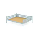 Кровать Solarius Tahta120-160gol-full 130 x 63 x 170 см сосна цвет голубой
