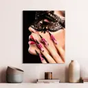 Картина без рамки Postermarket Яркий маникюр 50x40 см AG 40-204