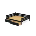 Кровать Solarius Tahta160-200ser-full-2yash 170 x 63 x 210 см сосна цвет серый