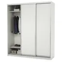 Шкаф-купе Гамма 240x220х60 см 6 полок лдсп цвет белый