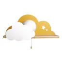 Настенный светильник Loft It Axel Lf_10134_yellow цвет дерево