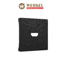 Накладка Werkel для розетки HDMI черный