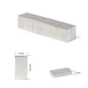 Магнит неодимовый прямоугольник 10x5x2мм арт.TBY.M1052 уп.50 шт TBY.M1052