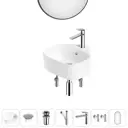 Раковина мебельная Wellsee 20217811R 39см
