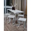 Стол прямоугольный Diko loft 120x70 см лдсп цвет белый крафт