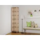 Стеллаж деревянный Мебельная компания е1 35x240x44 см нагрузка до 25 кг лдсп цвет сонома