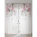 Тюль Comfy Way Алоуна - 154 CW580154-240 150x240 см на шторной ленте цвет белый 2 шт