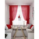 Тюль Helga TD-550326 на шторной ленте 300x180 см цвет разноцветный