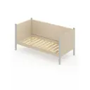 Кровать Solarius Тахта реечное основание tahta-obiv-spin-beg80-190plat 90 x 101 x 200 см дерево цвет бежевый/платиновый