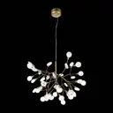 Люстра подвесная светодиодная St luce Sl411.203.45 23 м² нейтральный белый свет цвет золотистый