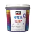 Краска колеровочная VGT матовая цвет бирюзовая 1.0 кг