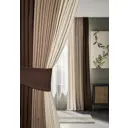 Комплект штор на шторной ленте блэкаут Colore Caldo 7500-300/КофеКоричСлонК, 300x500 см